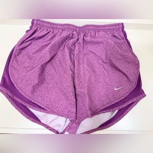 Nike Women's Purple Athletic Shorts